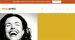 Desktop Screenshot of choosinghappiness.com